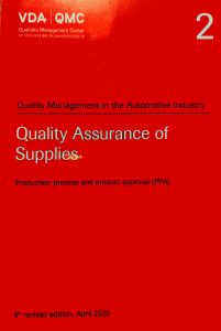 VDA – Volume 2: Quality Assurance for Supplies